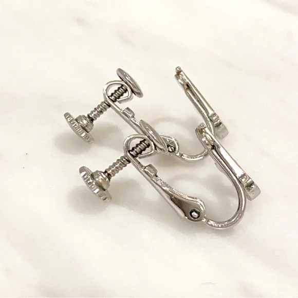 DIOR SILVER EARRINGS❤️ - Picture 4 of 6